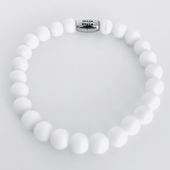 witte armband voor mannen