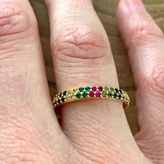 Rainbow Ring zirconia