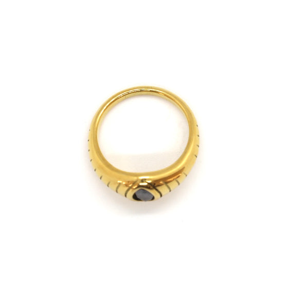 Black Stone ring