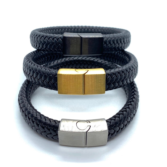 Real leather bracelet